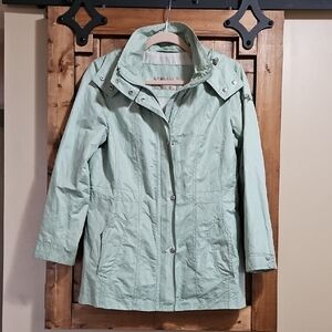 Fuchs Schmitt Green Weatherproof Lightweight Removeable Hood Jacket US 6